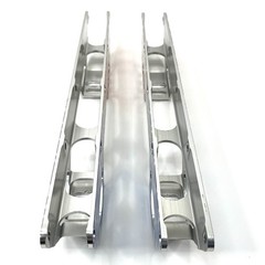 Racing Star 5 Wheel Inline Speed Skate CNC Aluminum Alloy 13 3/4 Inch Frame Rail