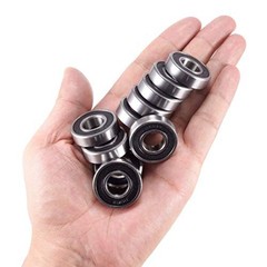 1/2 inch Bearings, 1/2 x1-1/8 x5/16 inch R8-2RS Double R8-2rs(10 Pack) 10
