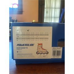 Powerslide Zoom Sunset 90 Inline Skates Roller Blades NEW Women’s Size 6.5-7