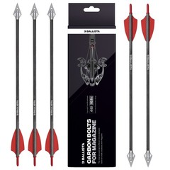 BALLISTA 10.5″ Carbon Broadhead Bolts for BAT & BAT Reverse with Magazine – 5 pc
