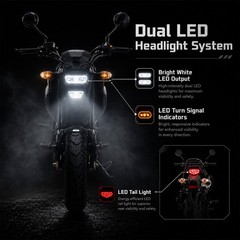 X-PRO 125cc Vader Motorcycle Street Bike with Manual Transmission Electric Start