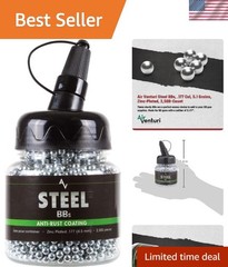 177 Cal Zinc-Plated Steel BBs – 2,500ct for Optimal Airsoft Performance