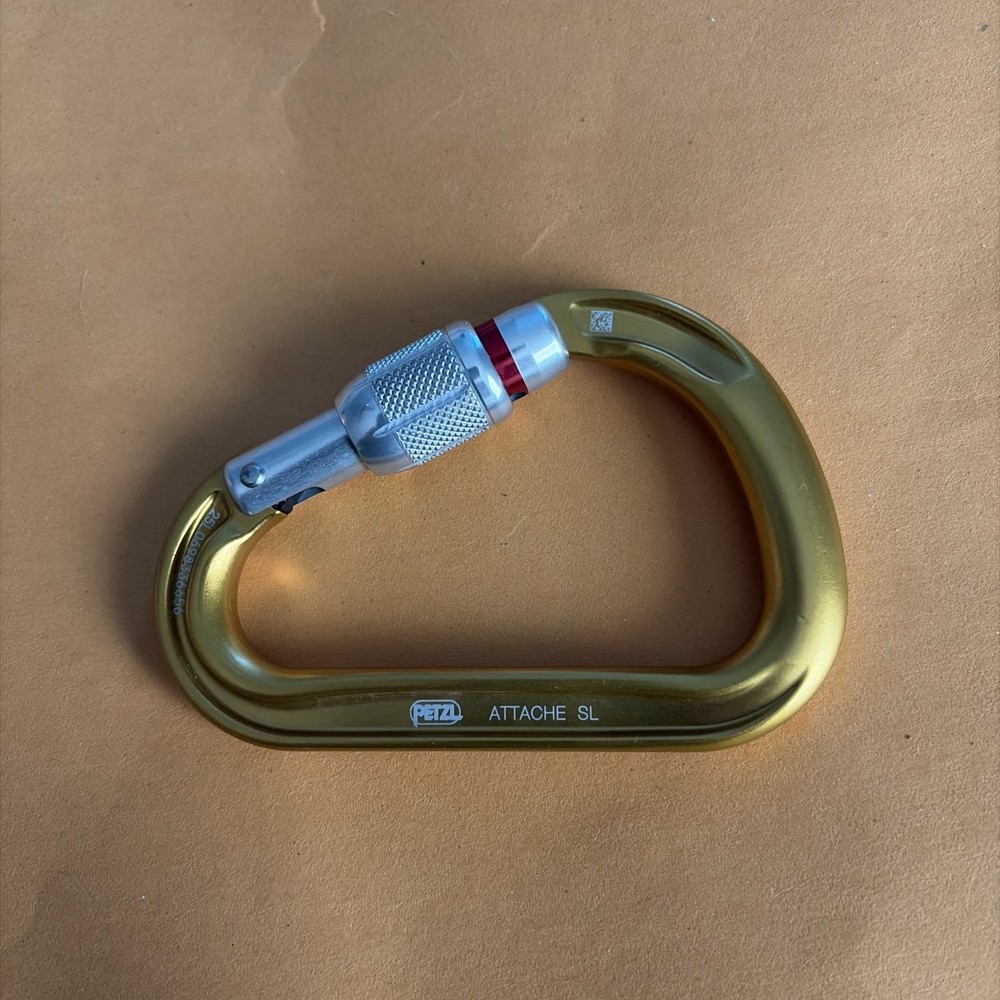 Petzl Triact Lock Lightweight D Shape Carabiner For Climbing And Mountaineering