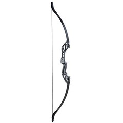 Archery 54″ Recurve Bow / Arrows / Bag for Adult Beginner Hunting Target 20-55lb