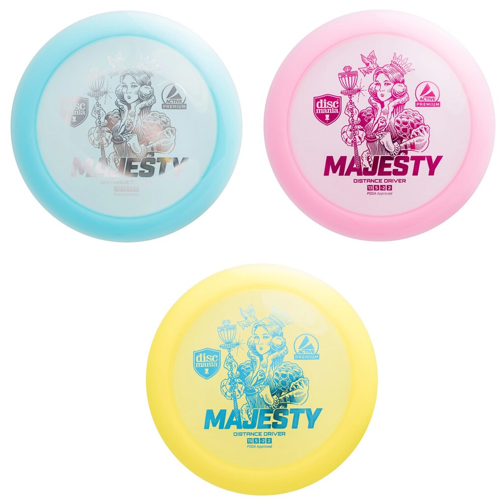 Discmania Disc Golf Active Premium Majesty Distance Driver – Choose Disc