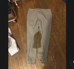 Tailored Sportsman Breeches 30 Tan Side Zip English Riding Pants