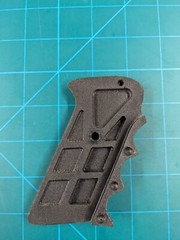 AirGun Designs wraparound molded «battle» grips. Fit standard Mag frames. RARE!