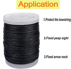 Archery Peep Sight Tubing Kit with Bowstring Separator Tool for Compound Bows