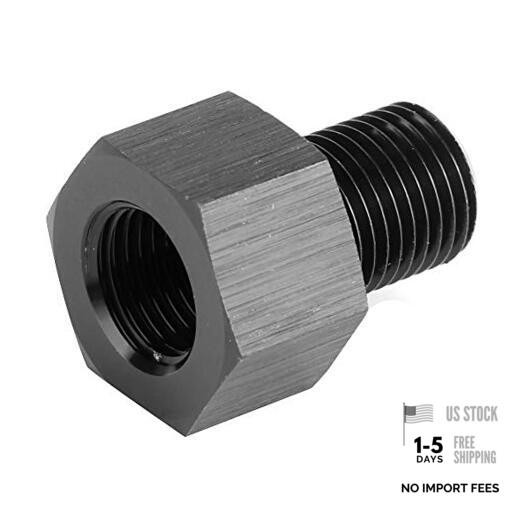 Oil Pressure Gauge Adapter, 1/8in NPT Female to M10x1.0 Male Reducer Oil