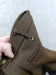 Gucci Brown Cotton Blend Gabardine Breeches