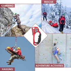 Magnesium Alloy Right Hand Ascender For Rock Climbing