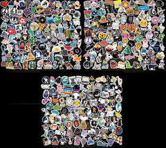 For Kids 100 Skateboard Stickers bomb Vinyl Laptop Luggage Sticker Lot