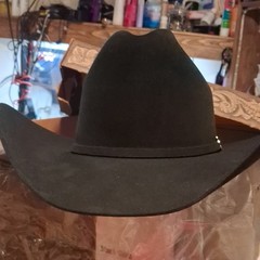 Resistol Black Gold 20X Beaver Felt Black Western Cowboy Hat