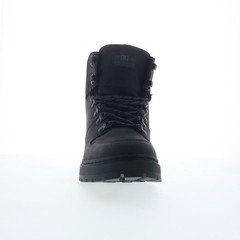 DC Peary TR ADYB700045-BB2 Mens Black Leather Skate Inspired Sneakers Shoes