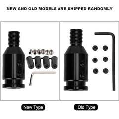 Manual Shift Knob Adapter, M12 x 1.25 Automatic Gear Shift Knob Adapter,