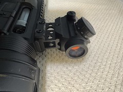 Cyma M16A3 Airsoft Rifle Fixed Stock w/ Sling Included & Red Dot Sight