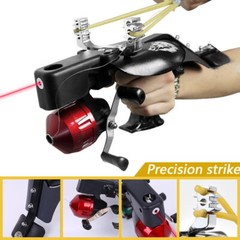 Professional Bow Fishing Slingshot Reel Slingbow Catapult Archery Bowfishing