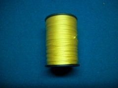 Brownell #4 Nylon Peep Nock Serving Thread Yellow