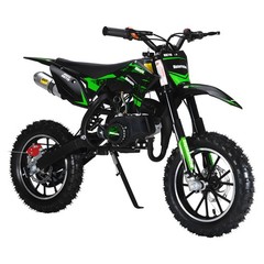 Gas Dirt Bike 49CC 2-Stroke Motorcycle w/Off-Rode Tire Up to 25 Mph,Load 330LBS