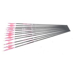 Carbon Express Wolverine 28″ Fletched Arrows 12/PK (No Tips) – Used