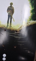 Braille Dreamer Series: Guitar Passage Skateboard Deck – 8.0 x 32 in