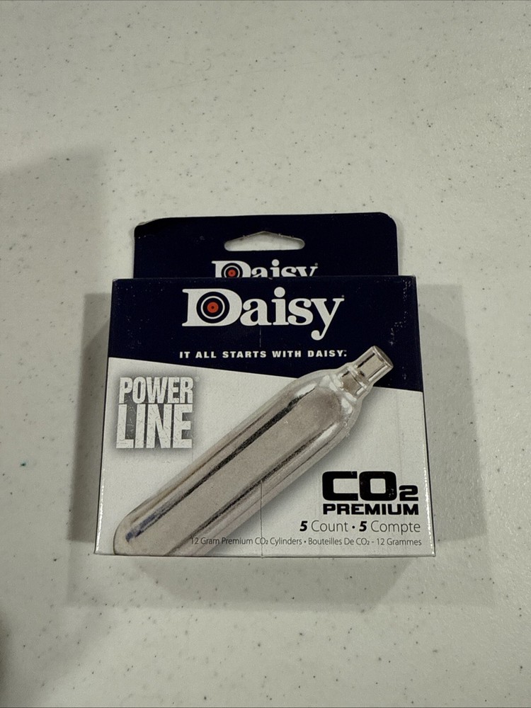 Daisy CO2 Powerline Premium 12-gram 5-count Air Gun Airsoft 7580 FAST SHIP