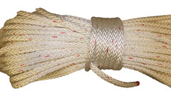 1/2″ x 140′ 12-Strand Braided Polyester Rope, Wire Pulling Line, Bull Rope