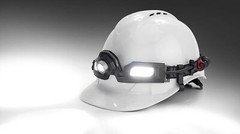 STKR Concepts FLEXIT Headlamp PRO 6.5-650 lumens- Low Profile, Comfort fit