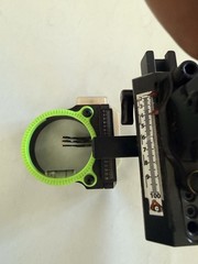 New Black Gold Ascent Whitetail 3 Pin .019 Right Hand Bow Sight AVW3