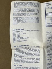 Original Daisy Models 102 95 111 1938 BB Rifle Gun Operation Manual