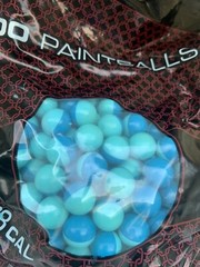 500 Rounds / Paintballs Blue 68 Cal Brand New Sealed Bag Paintball