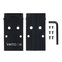 Optics Adapter Plate for Glock 19 17 MOS, Compatible with Holosun 407C/507C/5…
