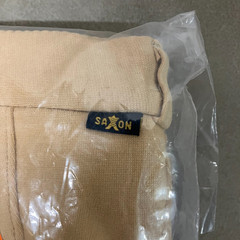 SAXON Kids Adjustable Waist Jodhpurs Beige Unisex Youth Size C8 Horse Riding Pan