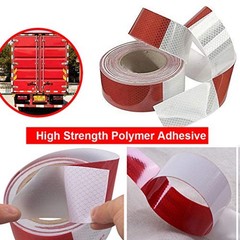 Waterproof Reflective Safety Tape Roll 2″X150′ Feet Long Yellow Black Red&White