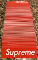 Supreme Box Logo Sticker Red Authentic Brand New Free Shipping Ships Same Day ✉️