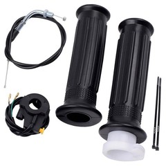 Twist Throttle Handle Grip Assembly and 36 Cable with Kill Switch Set for 7/8