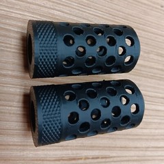 Airsoft AAP-01 Pistol Decorative Muzzle Brake «Swiss Cheese» (Two Pack)
