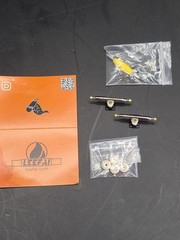 LEEFAI Pro Fingerboard Trucks 29/32/34/36mm G4 -Raw Metal Color-Inverted King