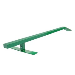 84.9In Skate Grind Rail Portable Skateboard Rail For Scooters, Snowboard Green