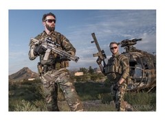 Krytac War Sport Licensed LVOA-S M4 Carbine Airsoft AEG Rifle Model: Combat Grey
