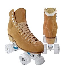Wifa Skates – Roller Skate Boots – Street Suede – Acorn – EU 38.5 (US 7 1/4)
