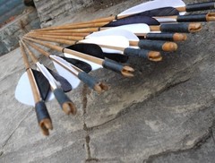 Archery Arrow Feathers 3 Inch 4Inch 5 Inch Turkey Feathers Fletchings Arrow F…