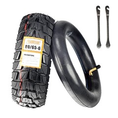 80/65-6 Scooter Tire Off-Road, 10 Inch Replacement Thickened Off Road 80/65-6
