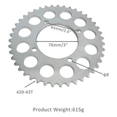 Front 70/100-19 Rear 90/100-16 Wheel Tire Tube Disc Brake TTR125 CRF150 KLX140