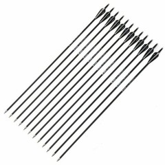 12/24Pcs 30″ Fiberglass Arrows Archery OD 7.8mm For Recurve/Compound bow Hunting