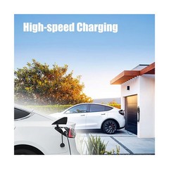 Level 2 EV Charger 50A 240V, ETL Certified, 45 Miles/Hour Fast Charging, NEMA…