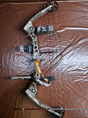 Mathews SoloCam Q2 Compound Bow 29″ Draw, Lots of Extras & Extra SL2-AR Cam