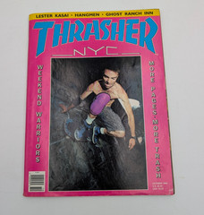 Vintage Thrasher Magazine October 1989 Vol 9 # 10 NYC Skating Weekend Warriors