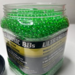 Airsoft Ammo Green 6MM .12 Gram 10,000 Rounds Ultrasonic BBs Cybergun Green