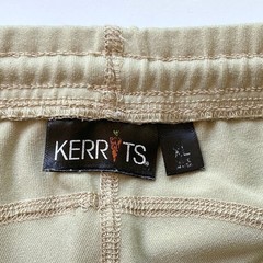 Kerrits Girls Performance Knee Patch Riding Tight XL 16-18 Beige Equestrian